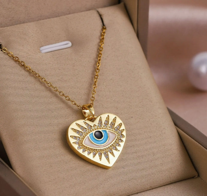 Heart Shield Necklace