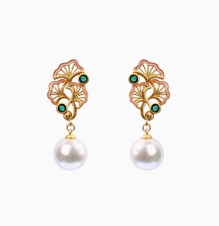 Ginkgo Radiant Prosperity Earrings
