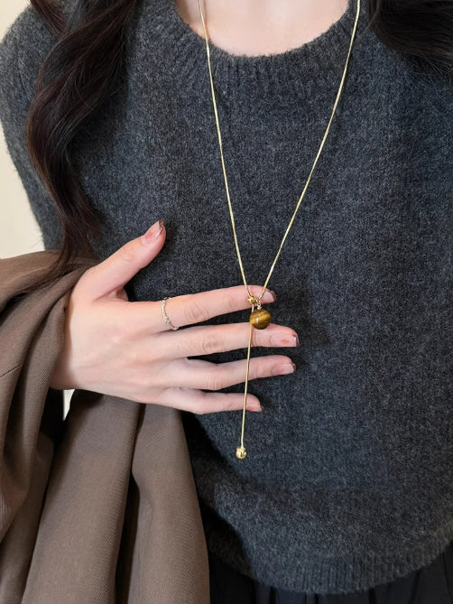 Golden Flow Prosperity Necklace