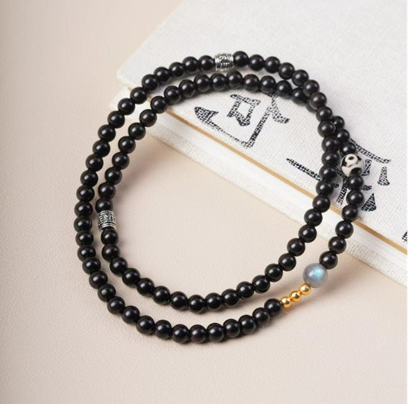 Ebony Shield Bracelet