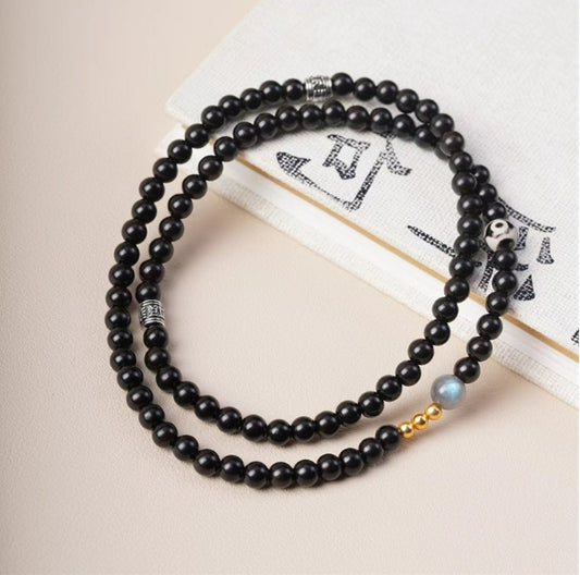 Ebony Shield Bracelet